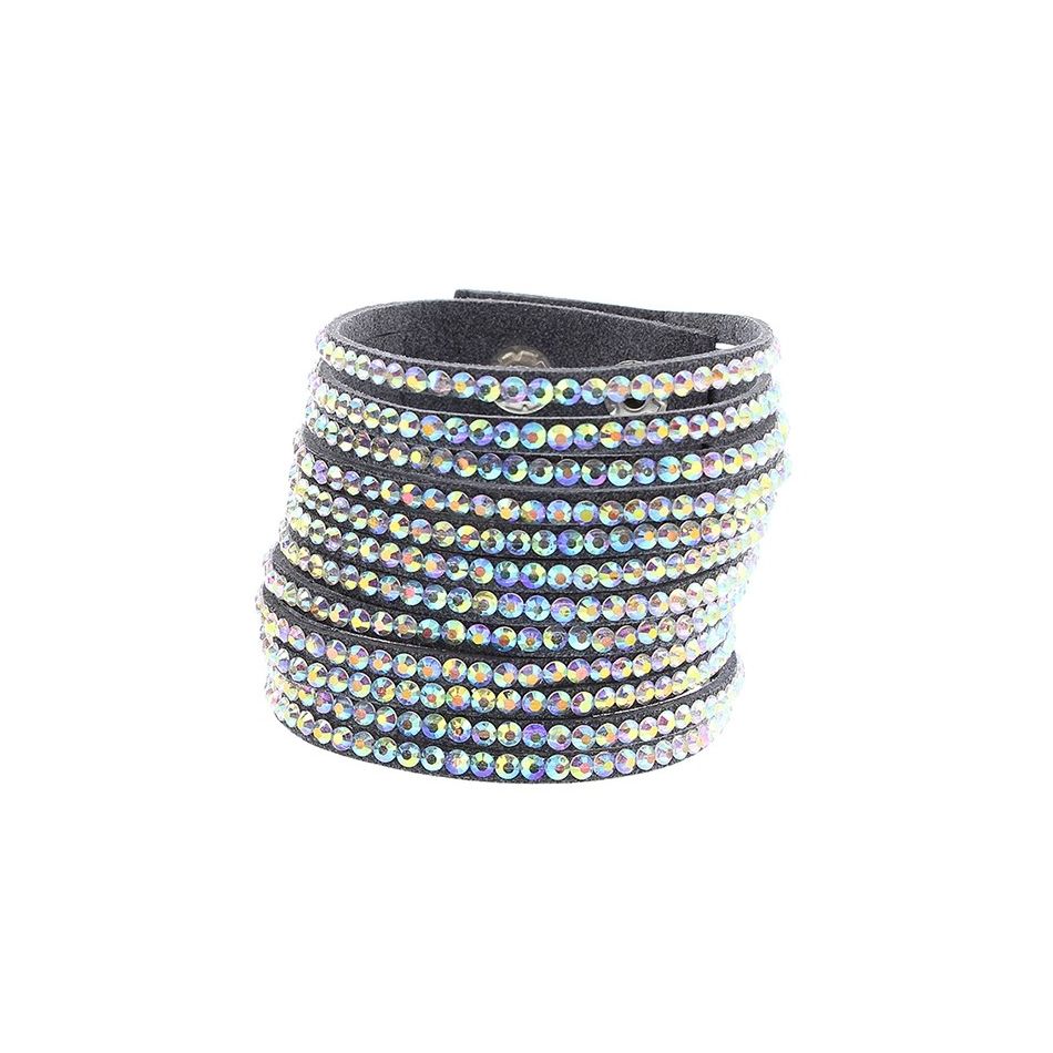 CRYSTAL MULTISTRAND BRACELET