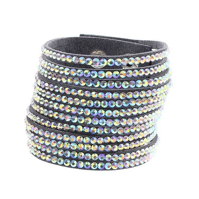 CRYSTAL MULTISTRAND BRACELET