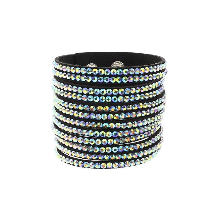 CRYSTAL MULTISTRAND BRACELET