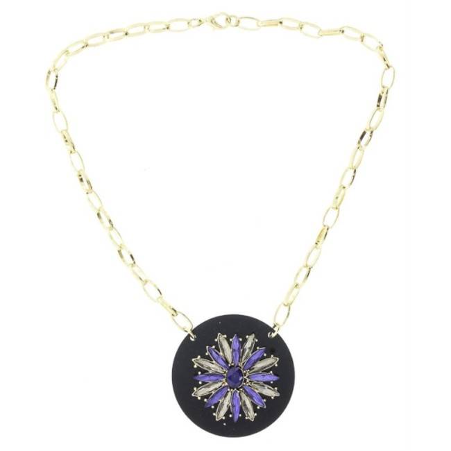 ACRYLIC BEADS SHORT NECKLACE