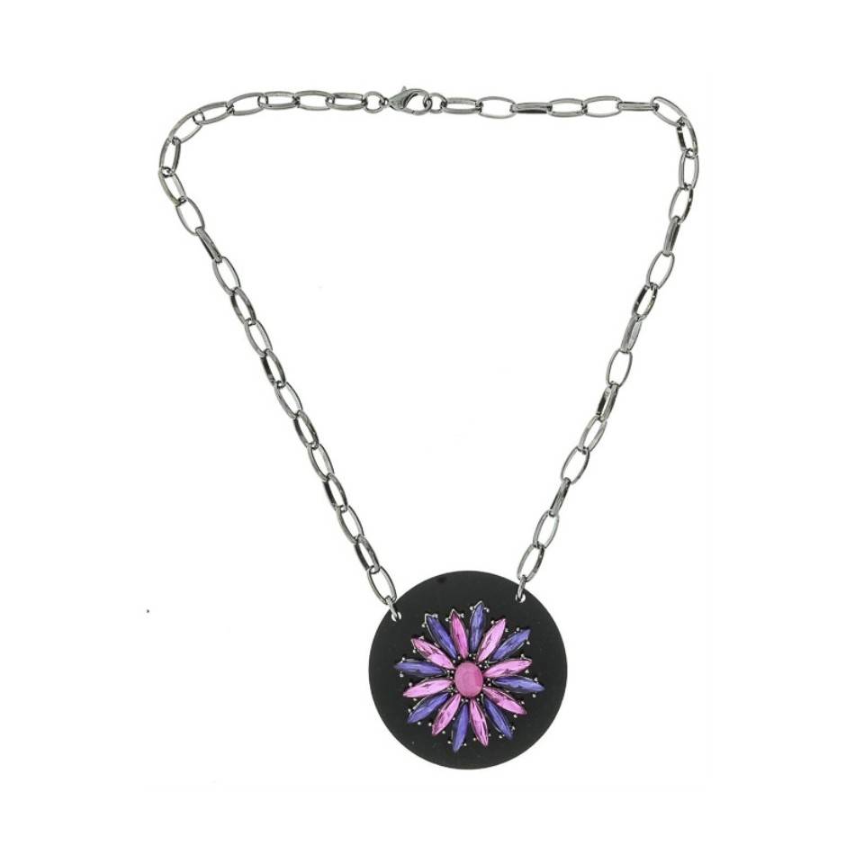 GARGANTILLA CUENTAS ACRÍLICAS