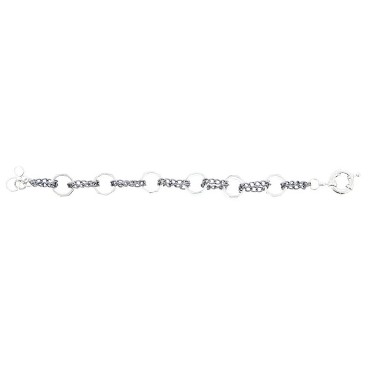 METAL BEADS CHAINS BRACELET