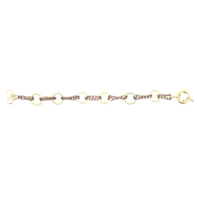 METAL BEADS CHAINS BRACELET 2