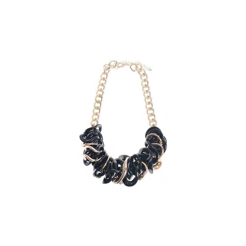 MULTI RING SHORT NECKLACE