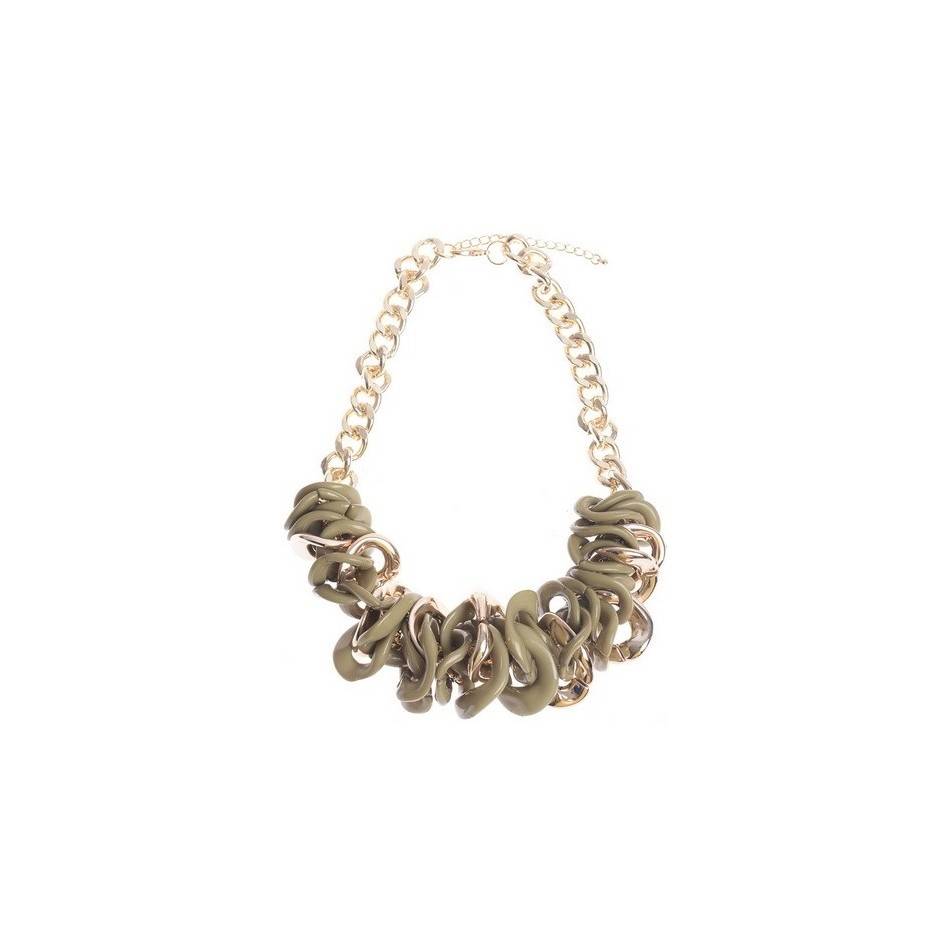 MULTI RING SHORT NECKLACE