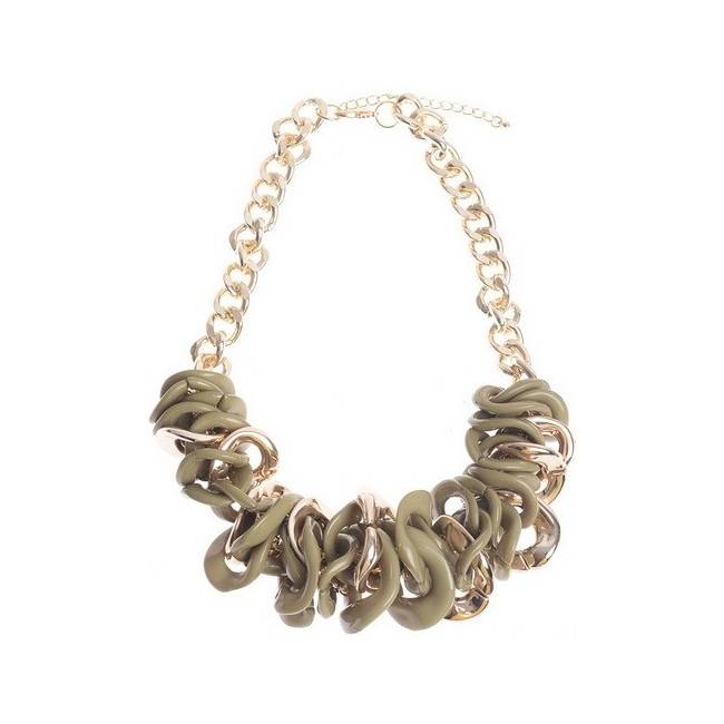MULTI RING SHORT NECKLACE