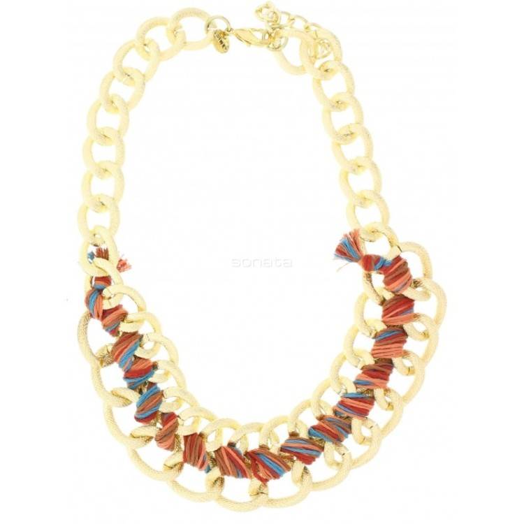THREAD CHAIN SHORT NECKLACE