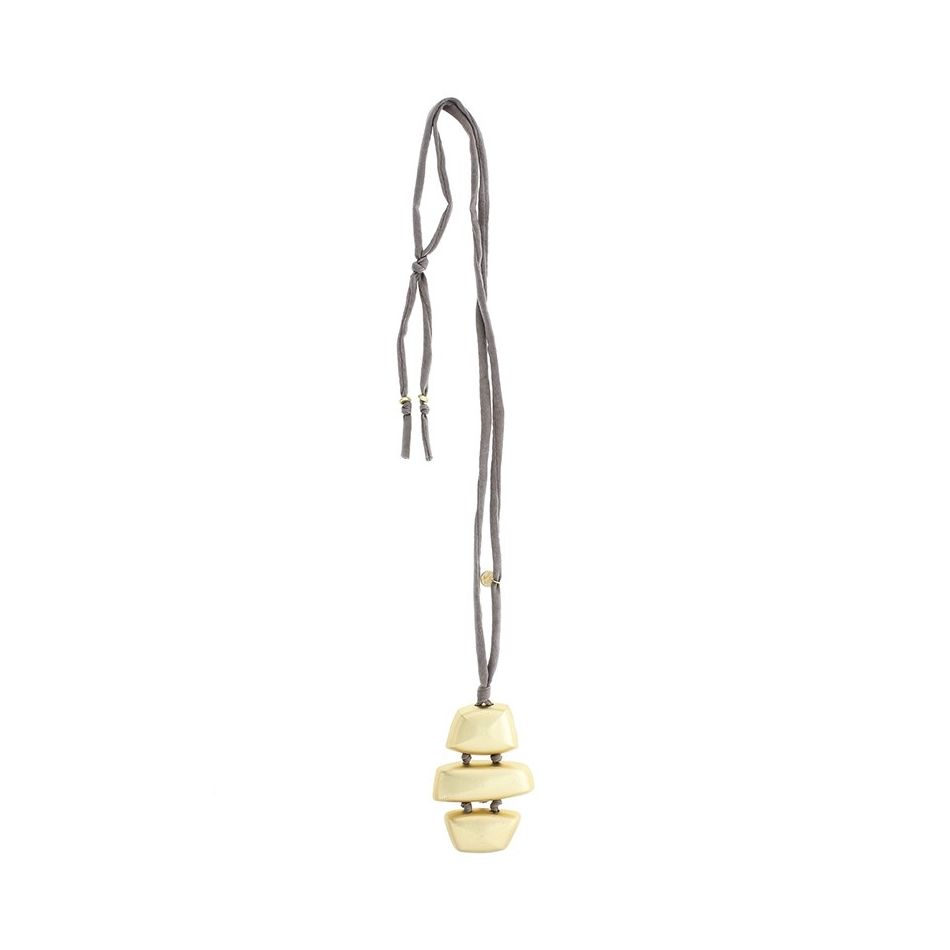 COLLAR LARGO COLGANTE METAL