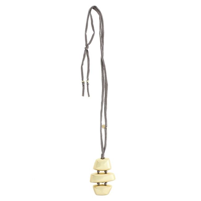 COLLAR LARGO COLGANTE METAL