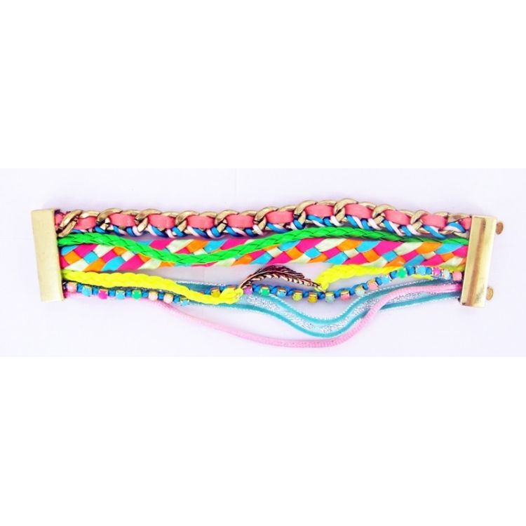 PULSERA  ÉTNICA CIERRE IMÁN