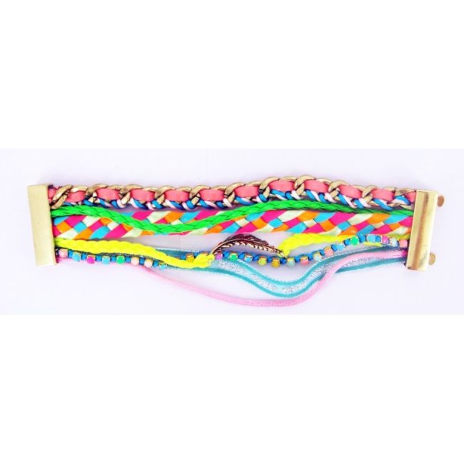 PULSERA  ÉTNICA CIERRE IMÁN