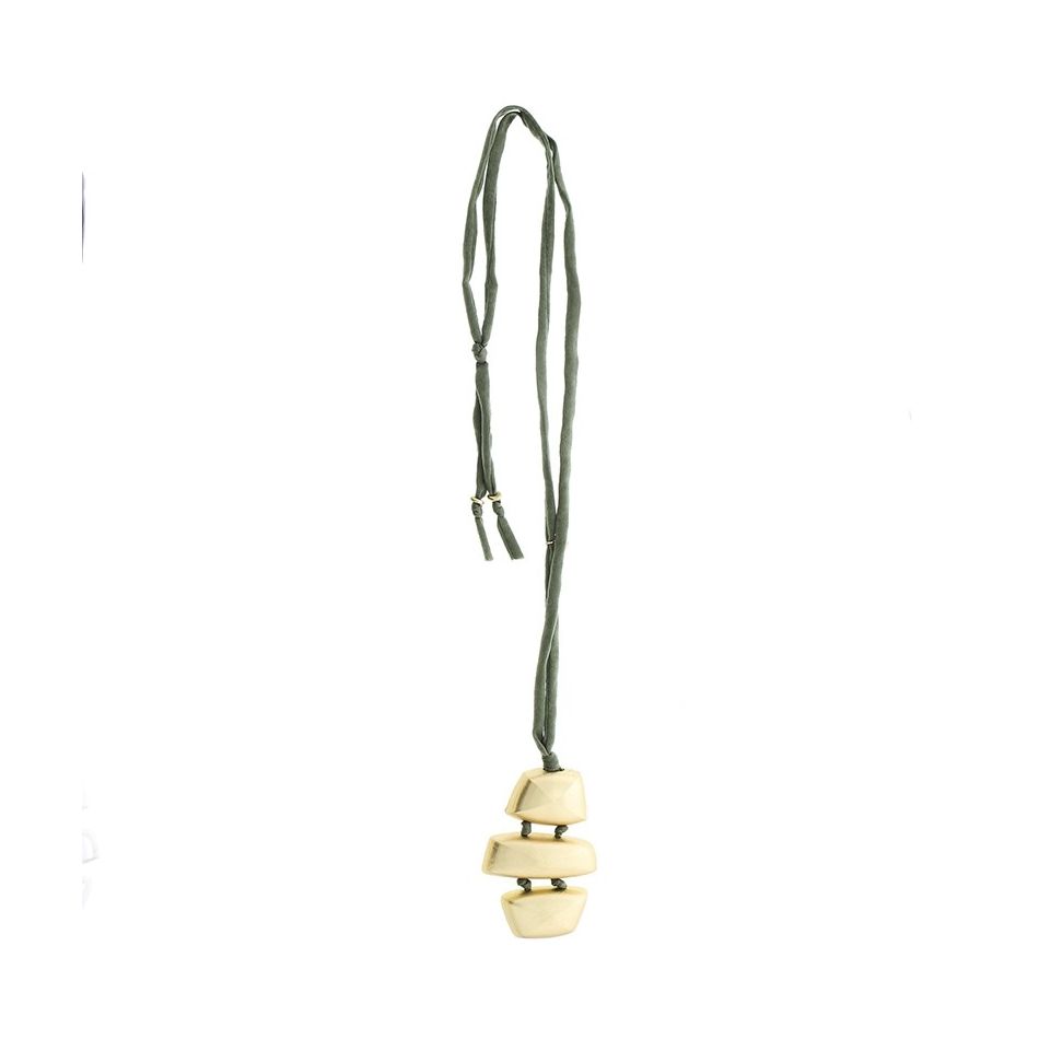 LONG METAL PENDANT NECKLACE