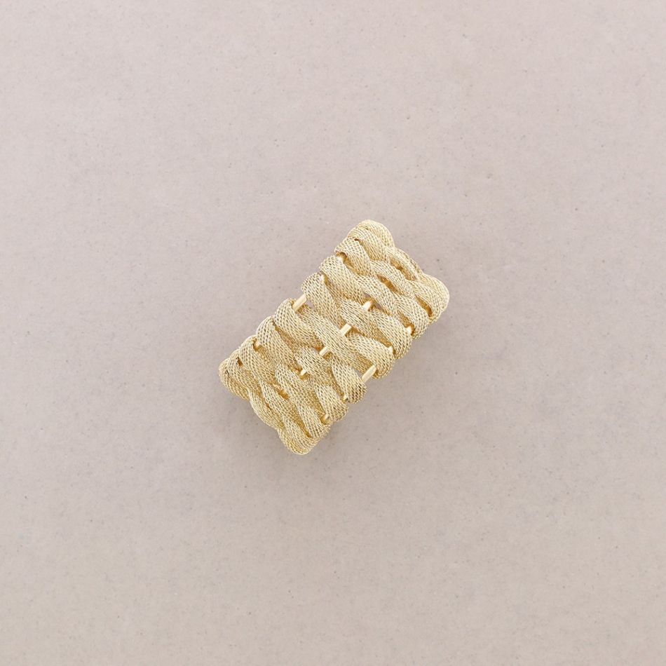 METAL BRAIDED MESH BRACELET