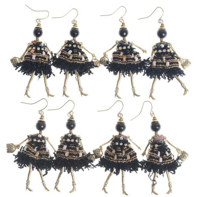 PENDANT EARRINGS DOLL