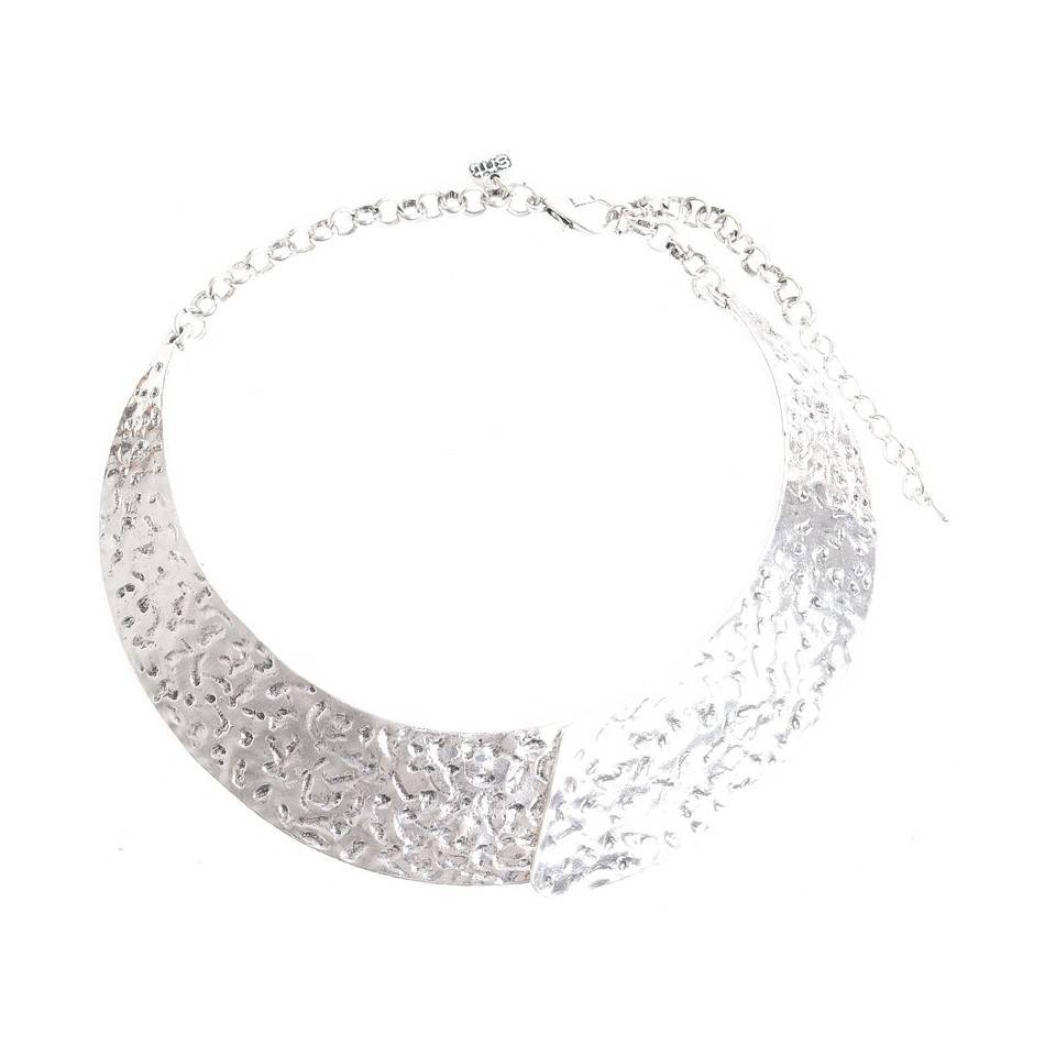 DOUBLE METAL SHORT NECKLACE