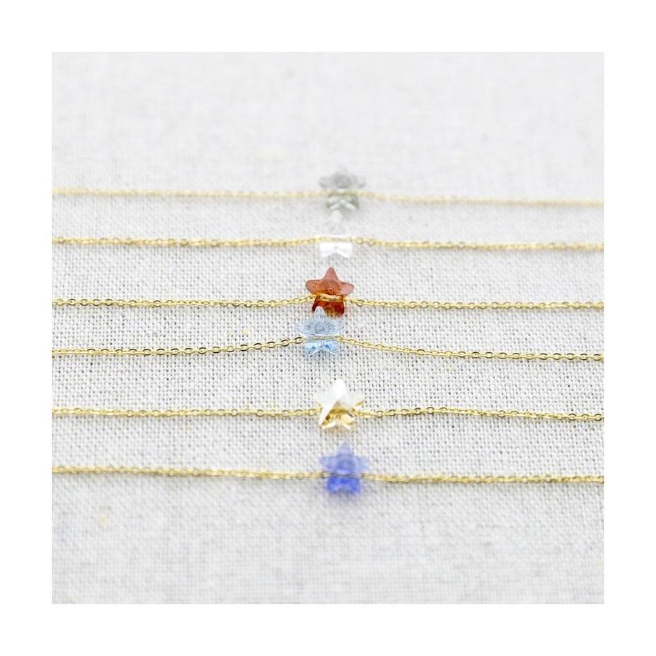 PULSERA ACERO ESTRELLA CRISTAL SWAROVSKI