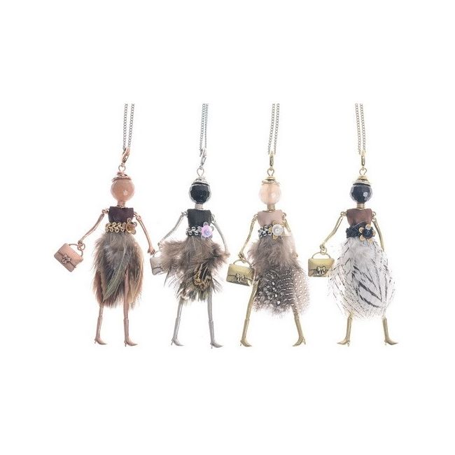 LONG PENDANT NECKLACE DOLL