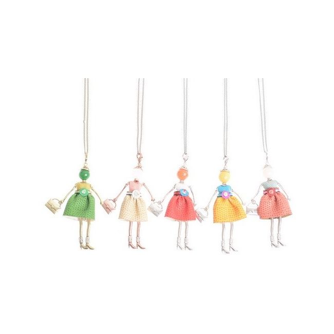 LONG PENDANT NECKLACE DOLL