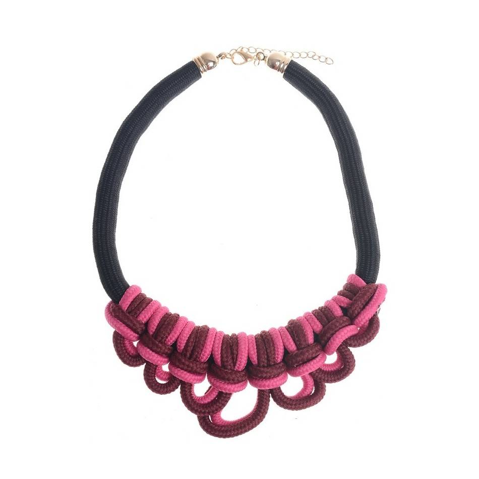 BRAIDED SHORT NECKLACE