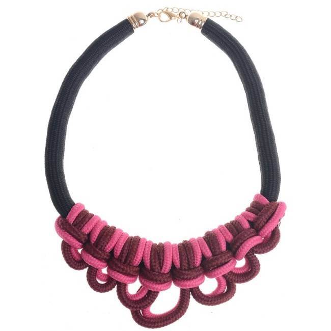BRAIDED SHORT NECKLACE
