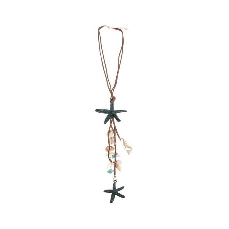 COLLAR LARGO COLG. MOTIVOS MARINOS