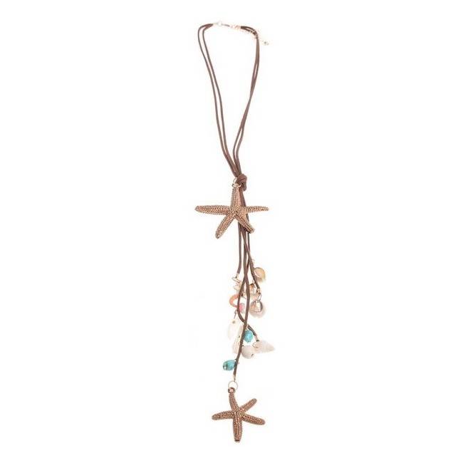 COLLAR LARGO COLG. MOTIVOS MARINOS