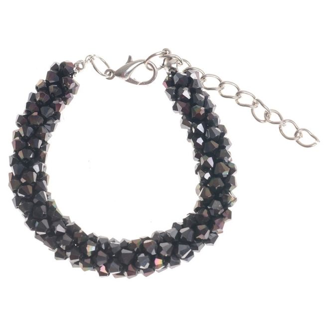 PULSERA CRISTALES FACETADOS