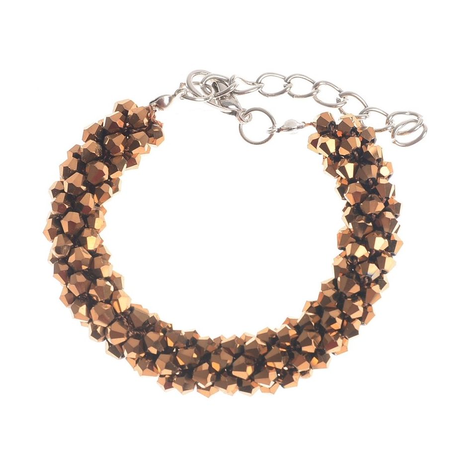 PULSERA CRISTALES FACETADOS