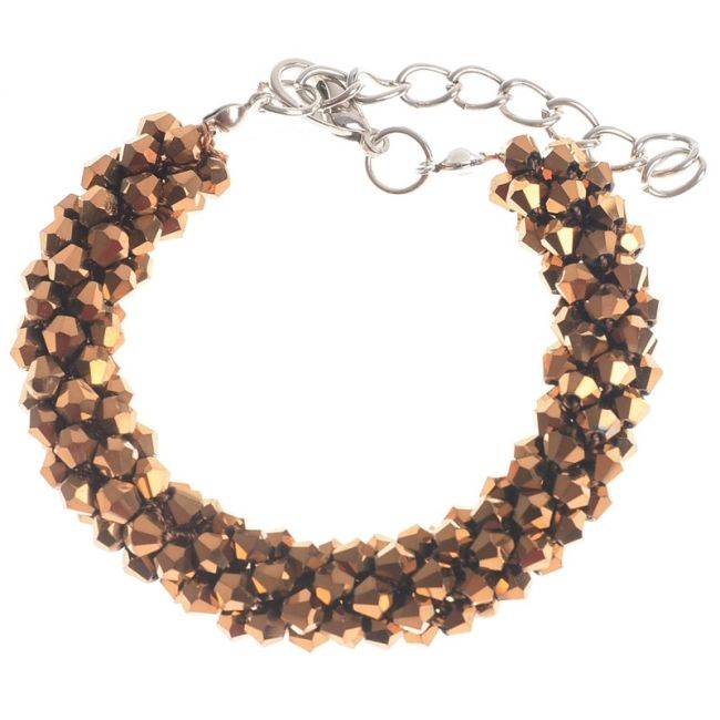 PULSERA CRISTALES FACETADOS