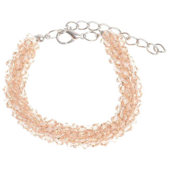 PULSERA CRISTALES FACETADOS