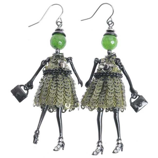 PENDANT EARRINGS DOLL