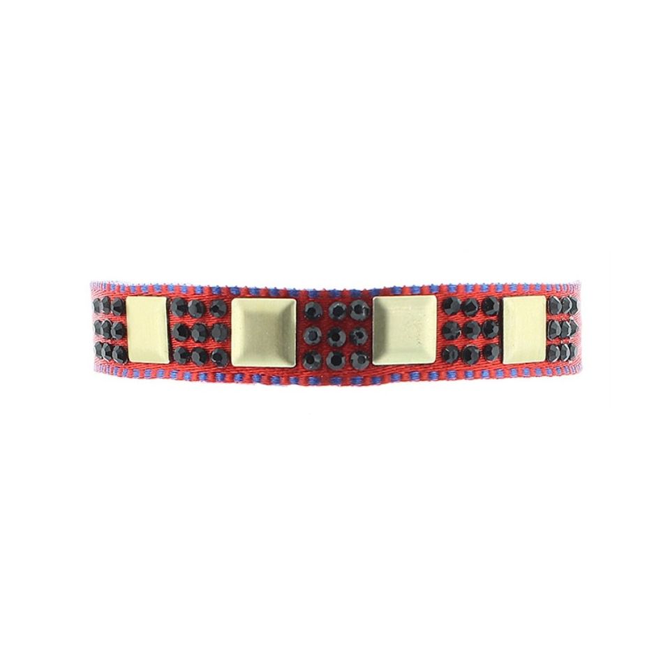 PULSERA LAZO CRISTALES
