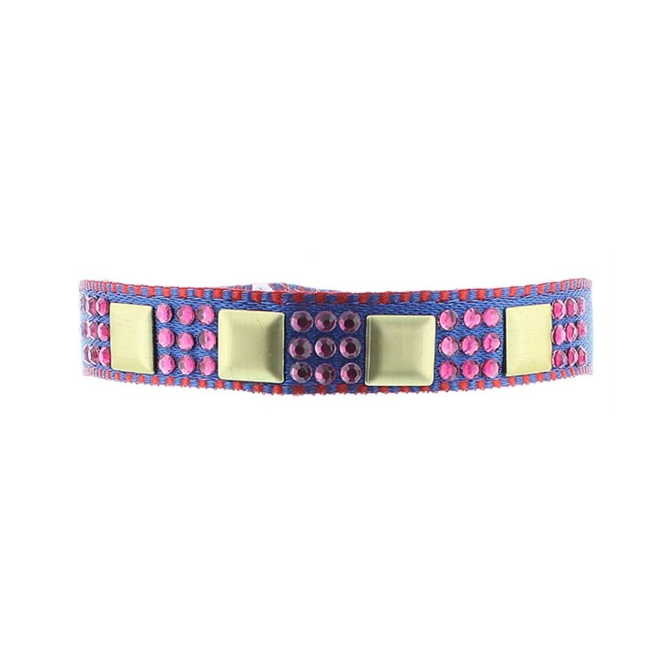 PULSERA LAZO CRISTALES