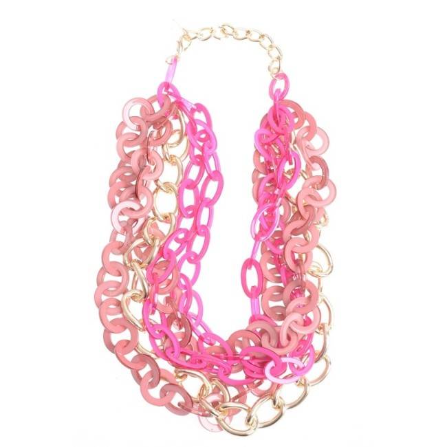 MULTI-LINK SHORT NECKLACE