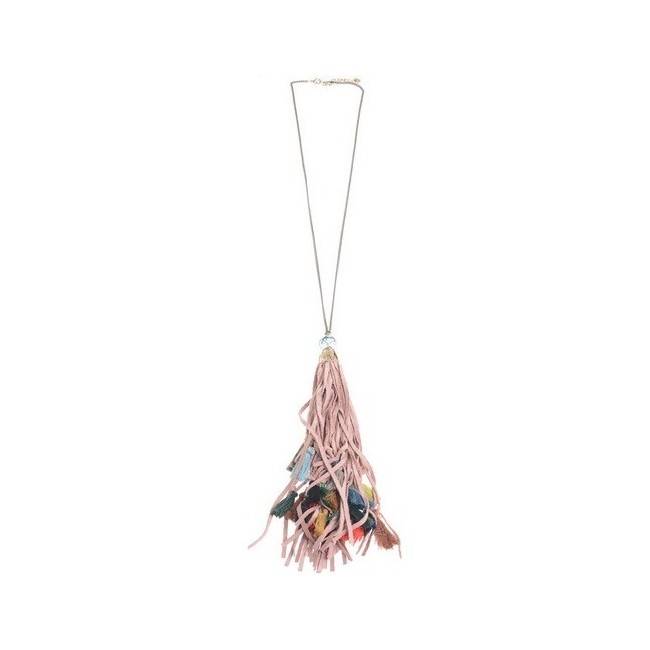 LONG PENDANT NECKLACE FRINGE