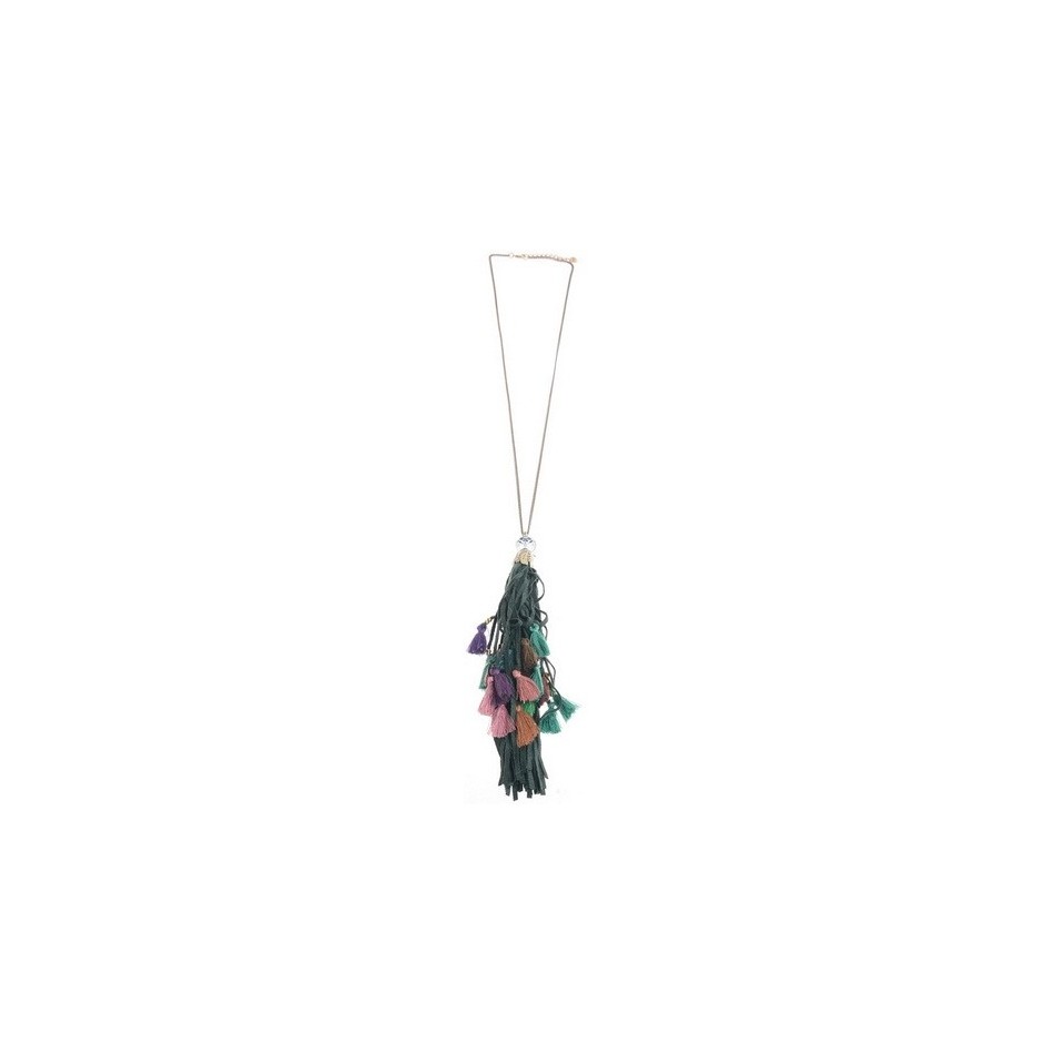 LONG PENDANT NECKLACE FRINGE