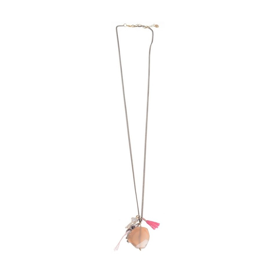 COLLAR LARGO COLG. PIEDRA
