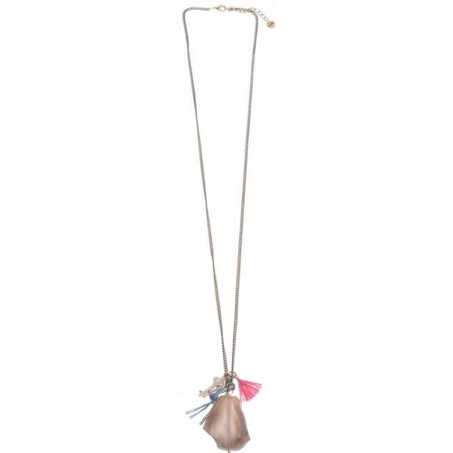 COLLAR LARGO COLG. PIEDRA