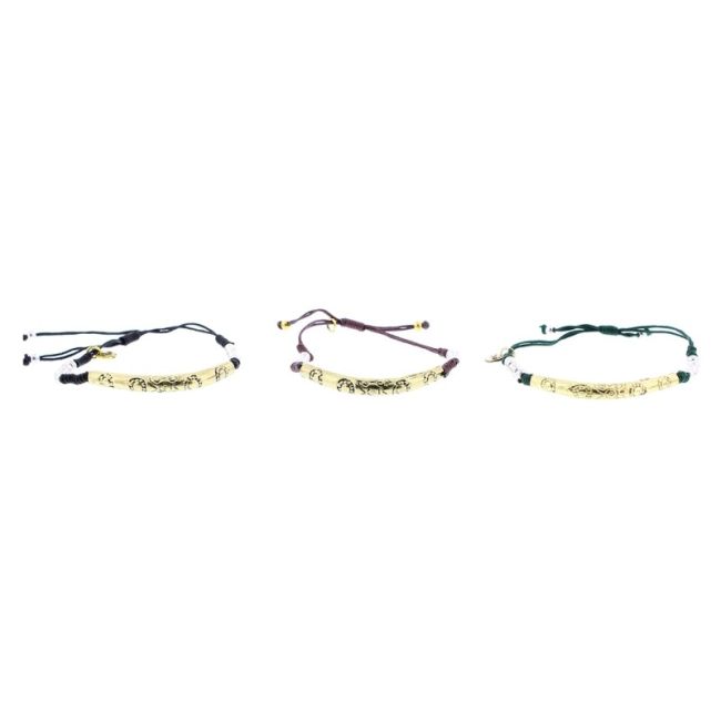 METAL BAR MACRAMÉ BRACELET