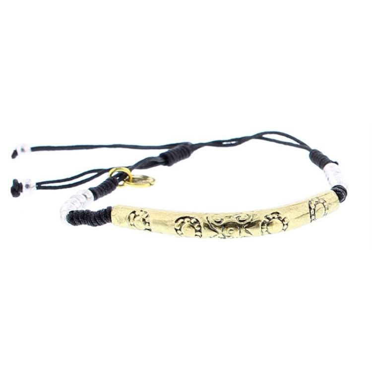 METAL BAR MACRAMÉ BRACELET 2
