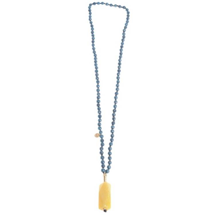 LONG PENDANT NECKLACE STONE