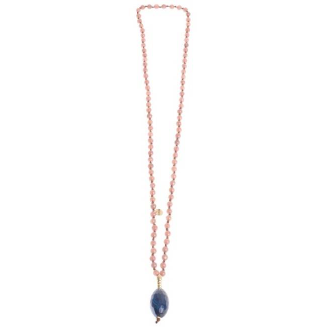 COLLAR LARGO COLG. PIEDRA