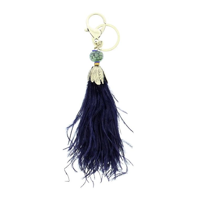 FEATHERS PENDANT KEYCHAIN