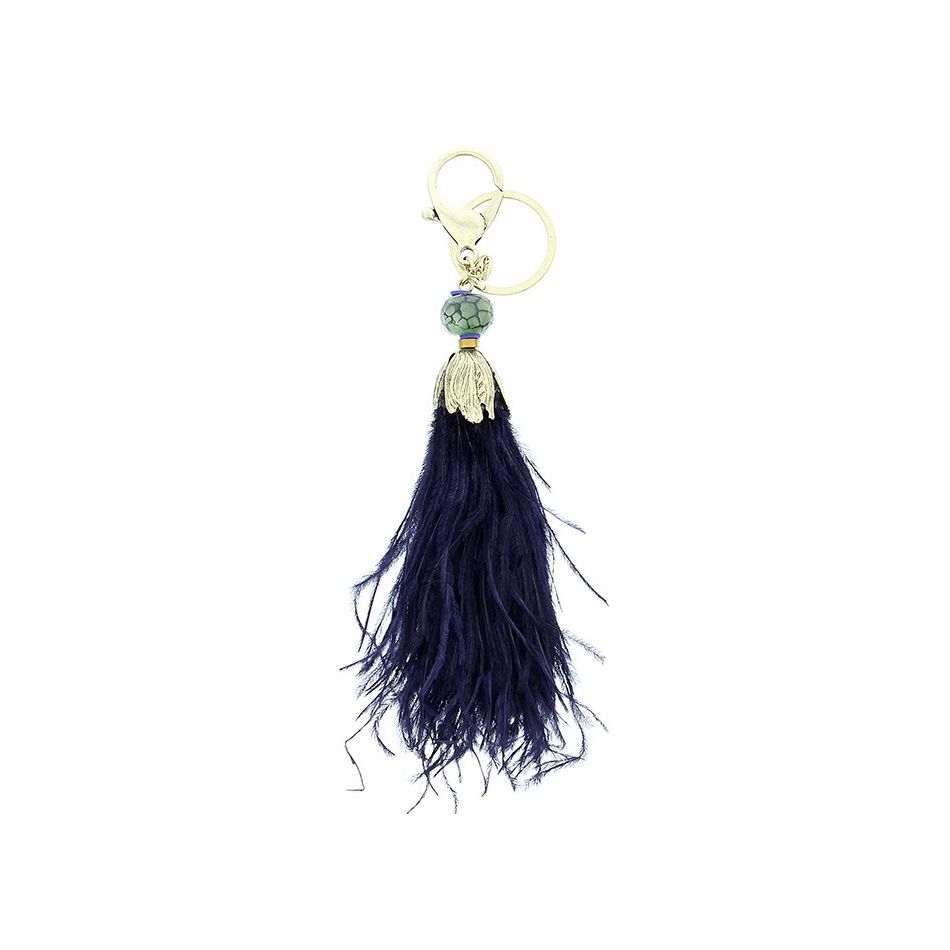 FEATHERS PENDANT KEYCHAIN
