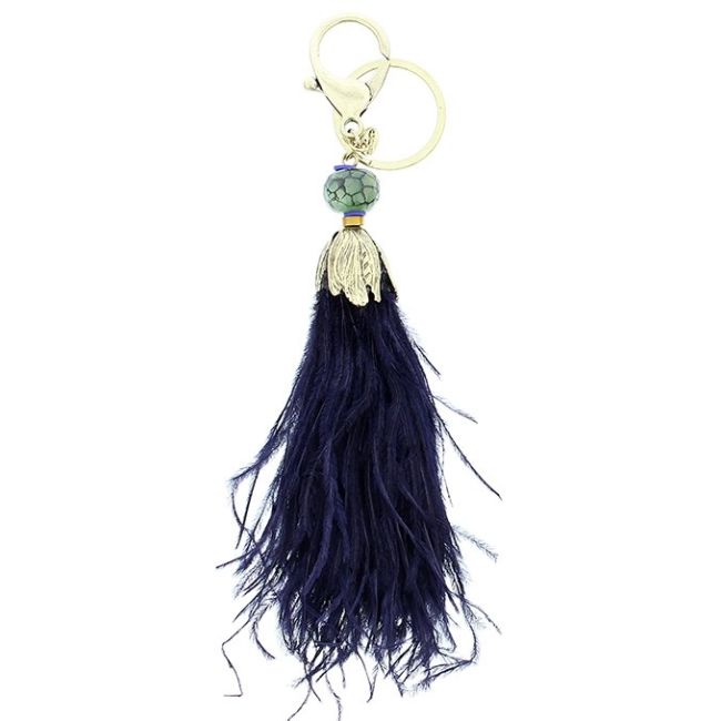 FEATHERS PENDANT KEYCHAIN