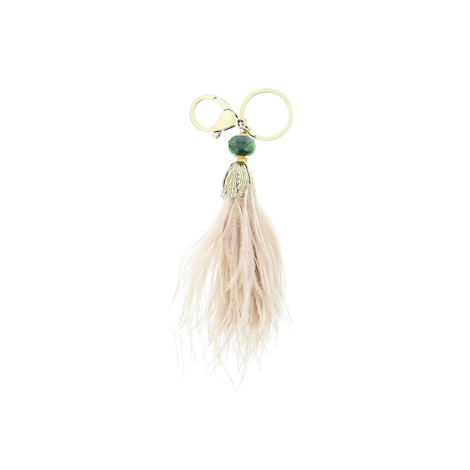 LLAVERO COLGANTE PLUMAS