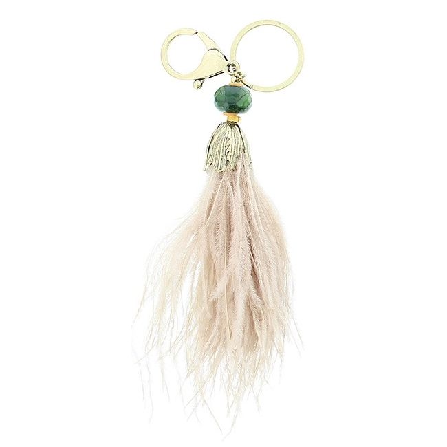 LLAVERO COLGANTE PLUMAS