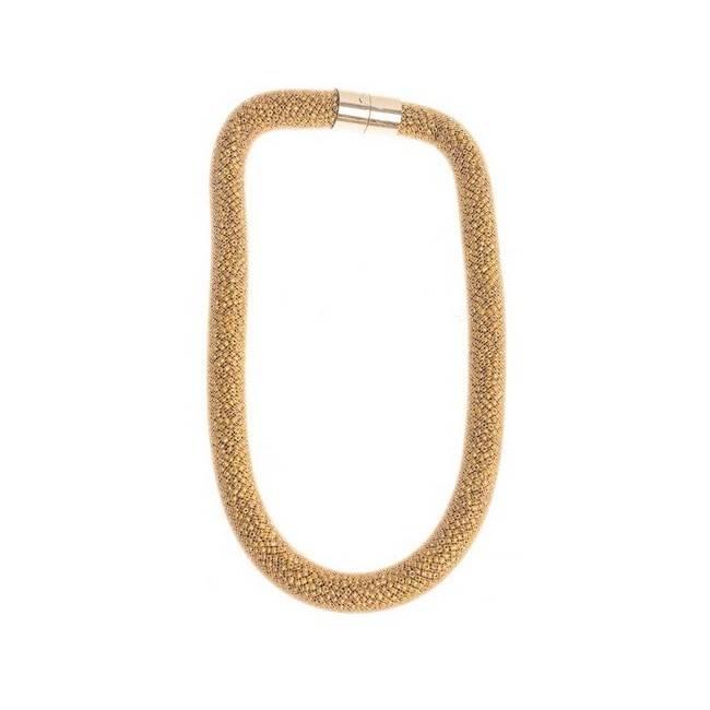 FILLED TUBES SHORT NECKLACE