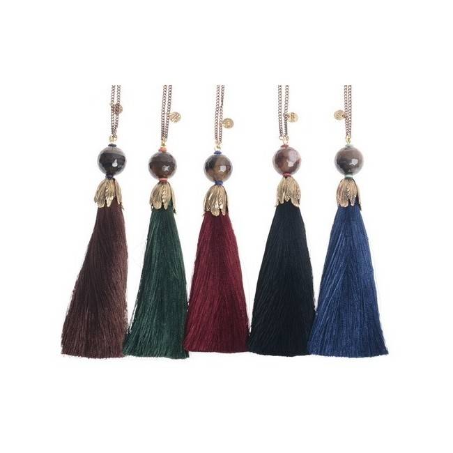 LONG PENDANT NECKLACE FRINGE