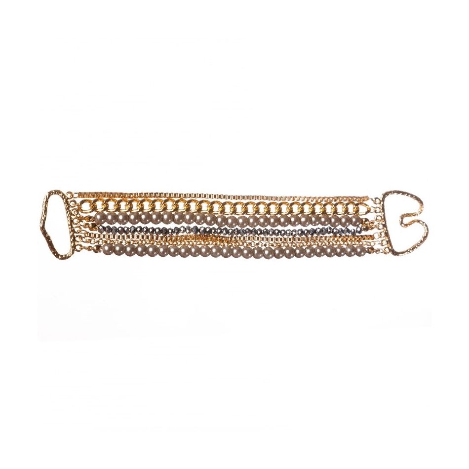 VARIOUS STRAPS CHAIN BEADS BRACELET